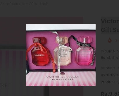 Victoria’s Secret Bombshell Perfume 3-in-1 Gift Set – 30mL Each