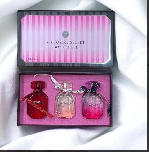 Victoria’s Secret Bombshell Perfume 3-in-1 Gift Set – 30mL Each