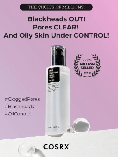 Cosrx BHA Blackhead Power Liquid 100ml – Pore Care & Exfoliation