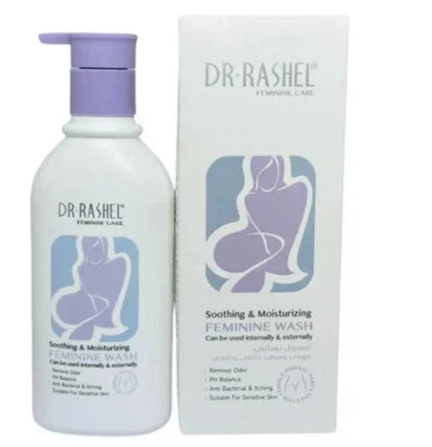 Dr Rashel Soothing & Moisturizing Feminine Wash 220 ml | pH‑balanced • Odor Control • Moisturizing