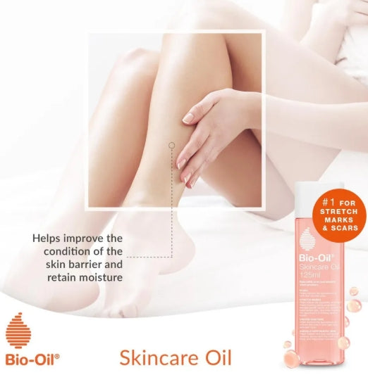 Bio-Oil Body Oil 200ml – Skincare Oil for Stretch Marks, Scars & Uneven Skin Tone