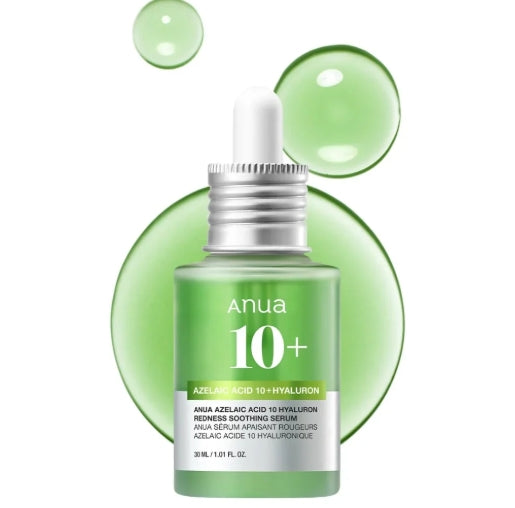 Anua Azelaic Acid 10% Hyaluron Serum - Redness Relief & Soothing - 30ml