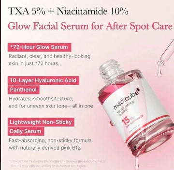 Medicube TXA Niacinamide 15 Serum – Brightening & Glow