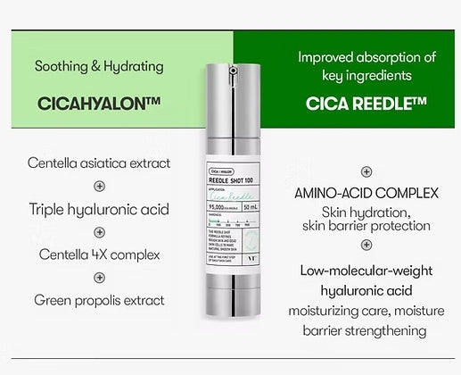 VT Reedle Shot 100 50ml – Skin Renewal & Brightening Serum