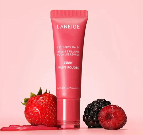 LANEIGE Lip Glowy Balm Trio Set – Hydrating & Nourishing Lip Care