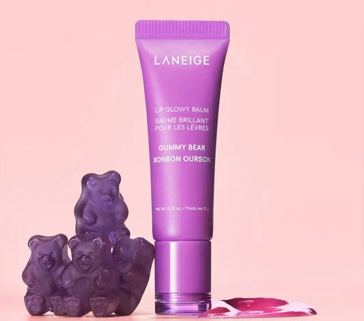 LANEIGE Lip Glowy Balm Trio Set – Hydrating & Nourishing Lip Care