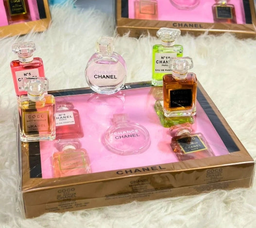 Chanel Chance Gift Set of 5 Perfumes – Luxury Fragrance Collection for Women