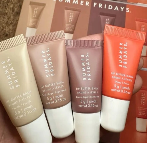 Summer Fridays – The Mini Lip Butter Balm Set | Hydrating & Nourishing Lip Care