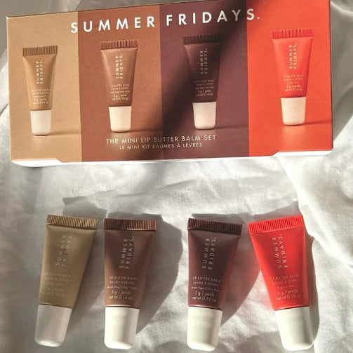 Summer Fridays – The Mini Lip Butter Balm Set | Hydrating & Nourishing Lip Care