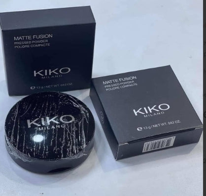 Kiko Milano Matte Fusion Pressed Powder 13g – Smooth, Natural & Long-Lasting Finish