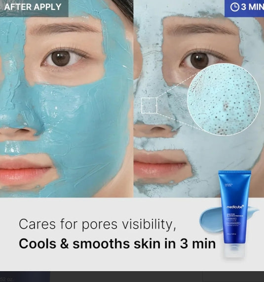 Medicube Zero Pore Blackhead Mud Mask 100g – Deep Clean & Pore Care