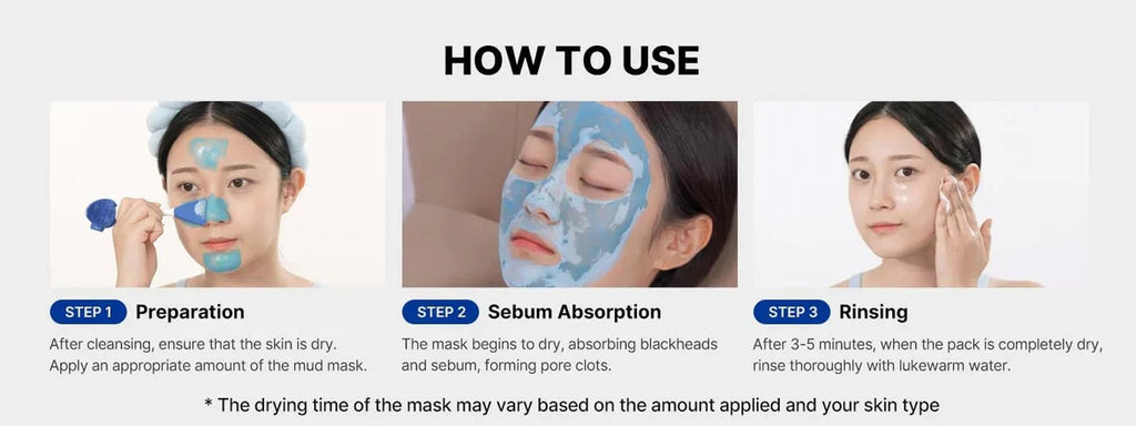 Medicube Zero Pore Blackhead Mud Mask 100g – Deep Clean & Pore Care