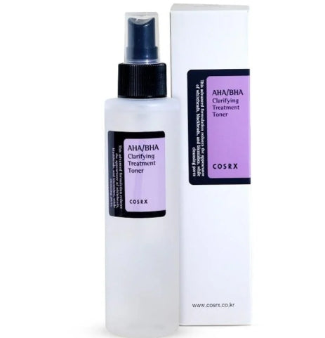 COSRX AHA BHA Clarifying Treatment Toner 200ml – Exfoliating & Hydrating Toner for Smooth, Clear Skin