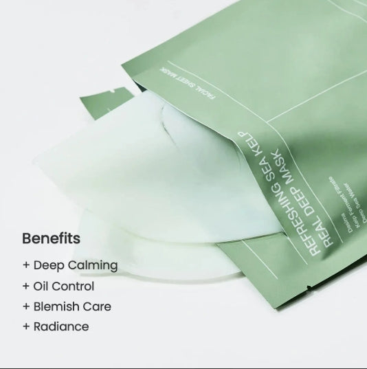 Biodance Refreshing Sea Kelp Real Deep Sheet Mask – Hydrating & Soothing Korean Skincare Mask
