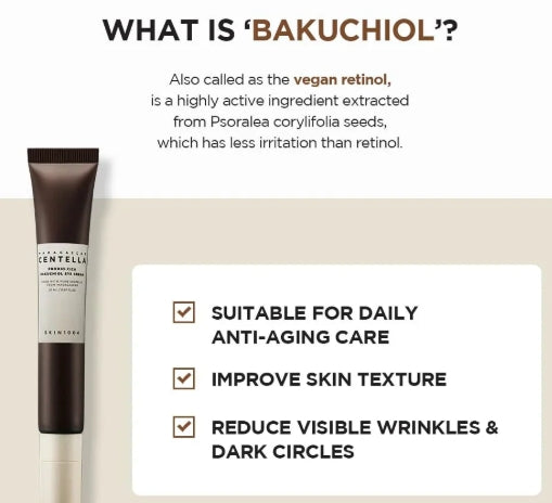 Skin1004 Madagascar Centella Probio-Cica Bakuchiol Eye Cream – Firming & Anti-Aging Solution