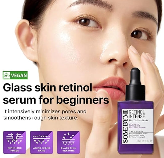 Some By Mi Retinol Intense Reactivating Serum – Anti-Aging, Wrinkle Care & Skin Firming