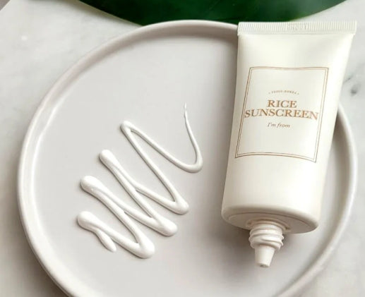 I’m From Rice Sunscreen SPF50+ PA++++ – 50ml | Brightening & Soothing Korean UV Protection