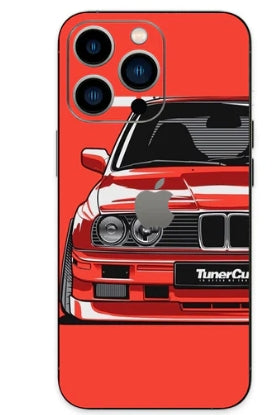 car illustration phone skin