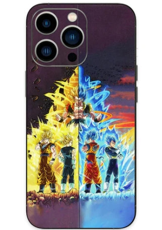 super saiyans Phone Skin Anime