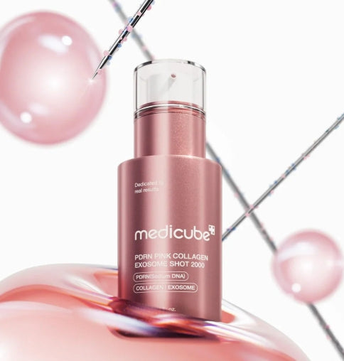 Medicube PDRN Pink Collagen Exosome Shot Serum 2000 – Anti-Aging Glow
