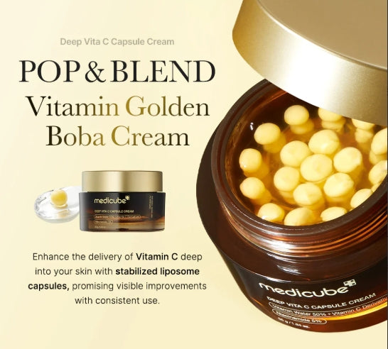 Medicube Deep Vitamin C Capsule Cream 55g – Glow & Brighten Skin