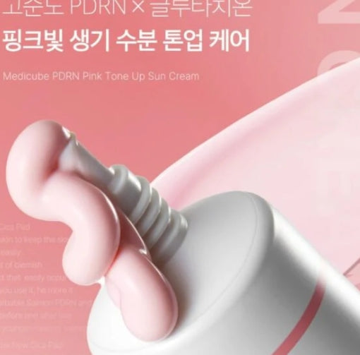 Medicube PDRN Pink Tone Up Sun Cream SPF 50+ PA++++ – Brighten & Protect