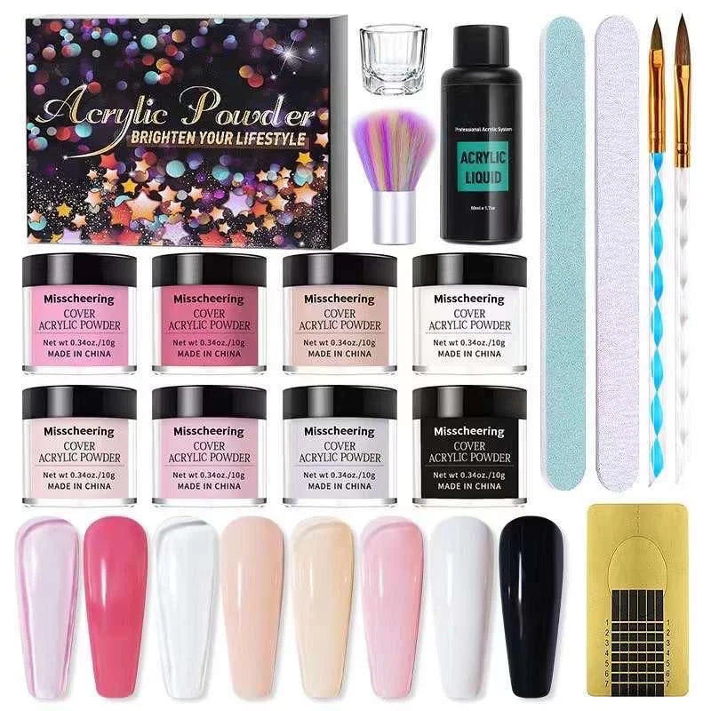 Acrylic Powder Nails Set