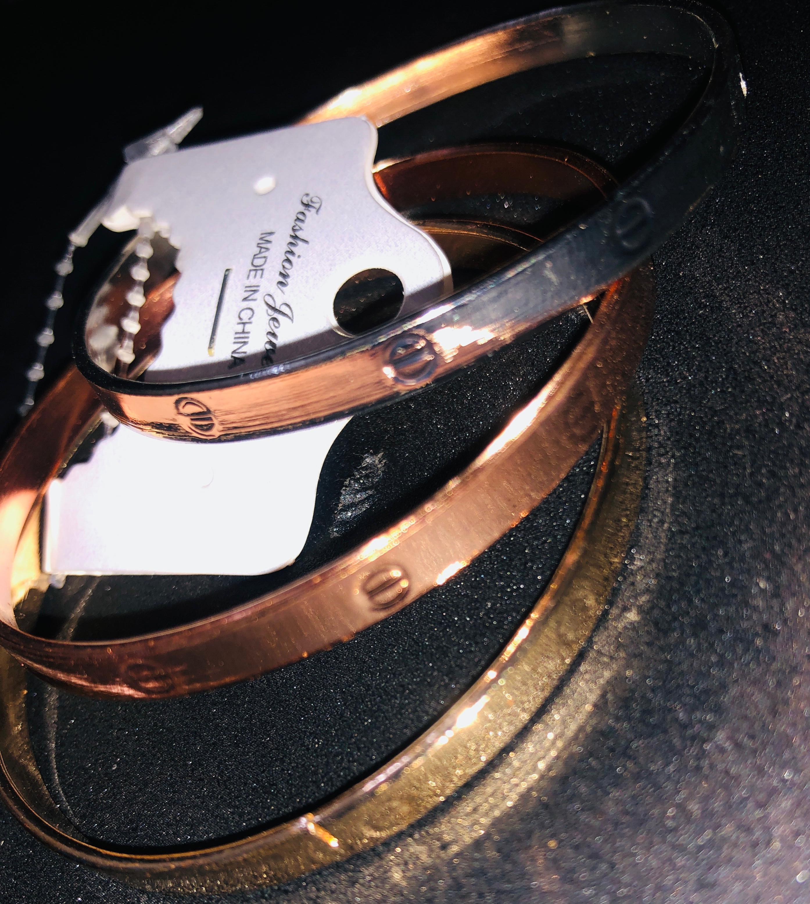 Stackable Bangle Jewelry Set (Silver, Rose Gold, Gold)